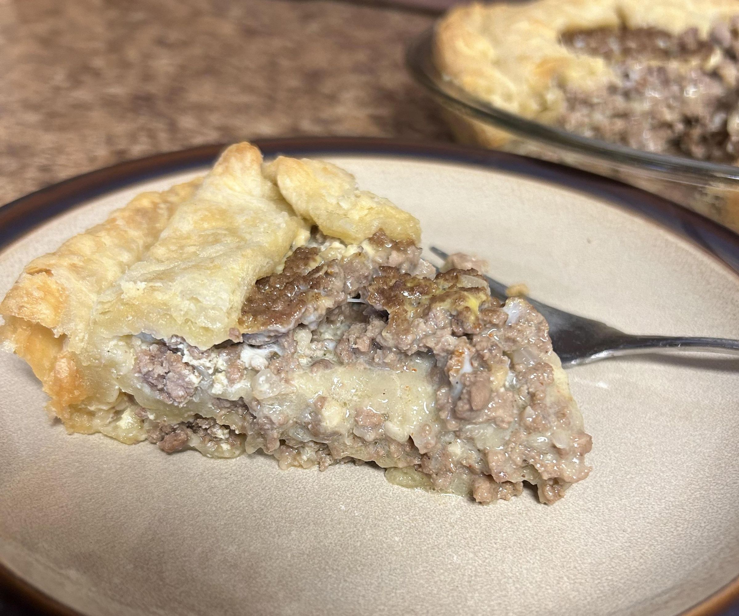 Phyllo Meat Pie