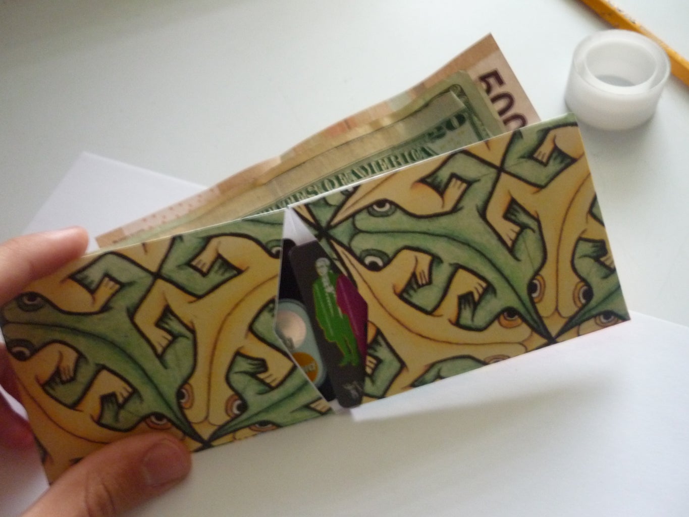 DIY Personalized Paper Wallet : 11 Steps - Instructables