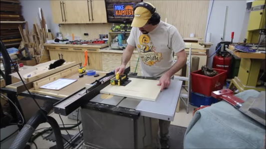 Cutting the Plywood and Dados