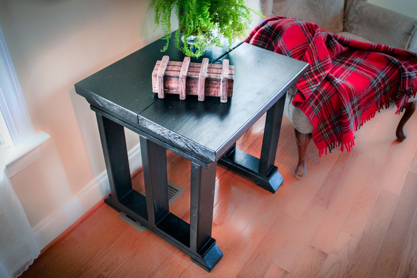 Rustic End Table - Image 1
