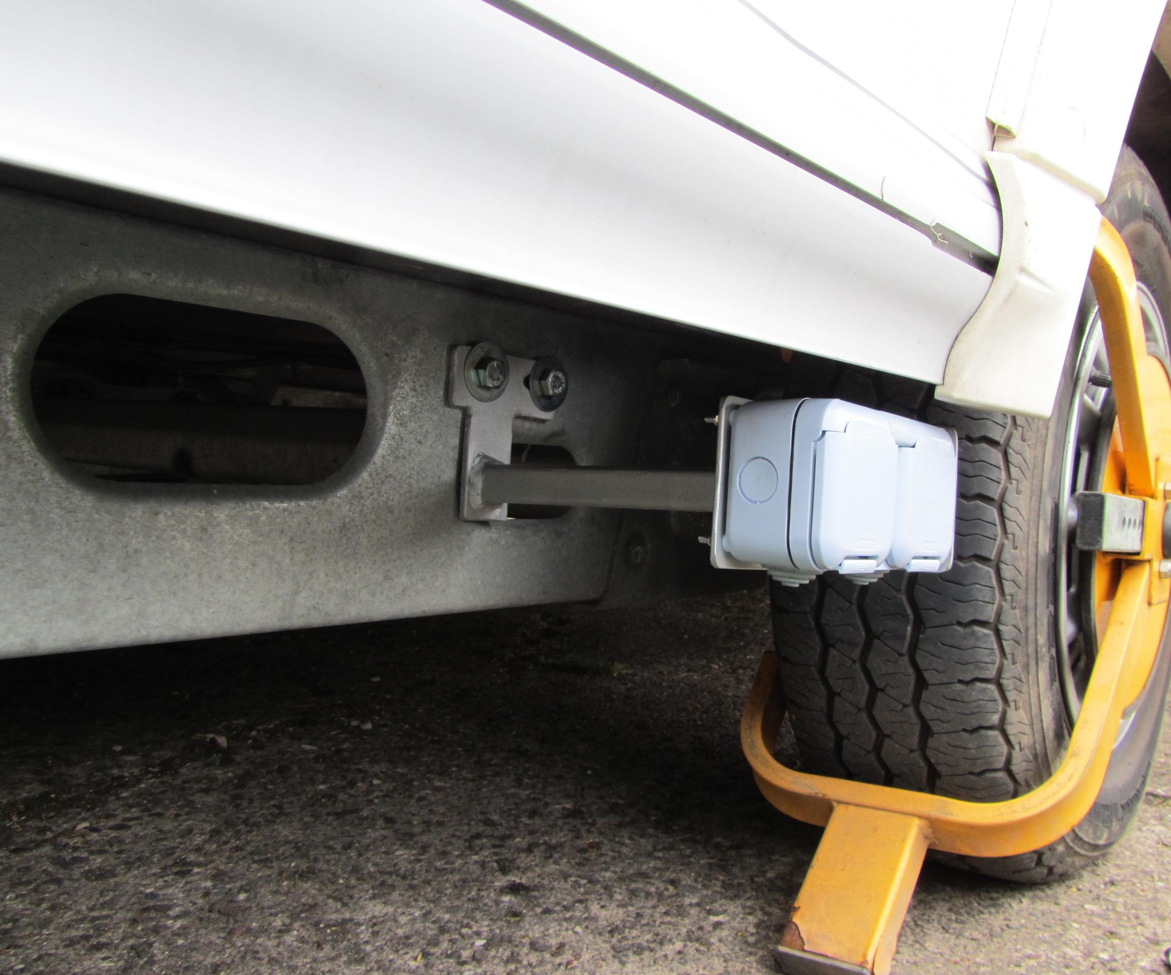 Caravan Mains Sockets - External for Awning/barbeque Etc