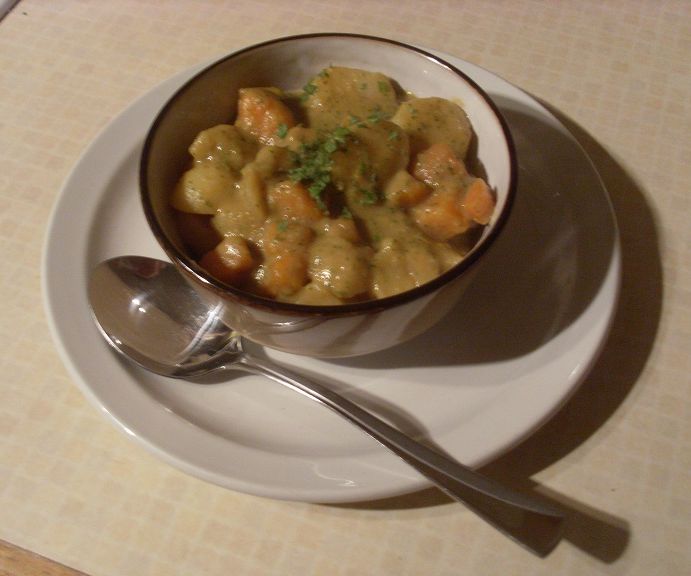 Vegetable broth (serves 2)