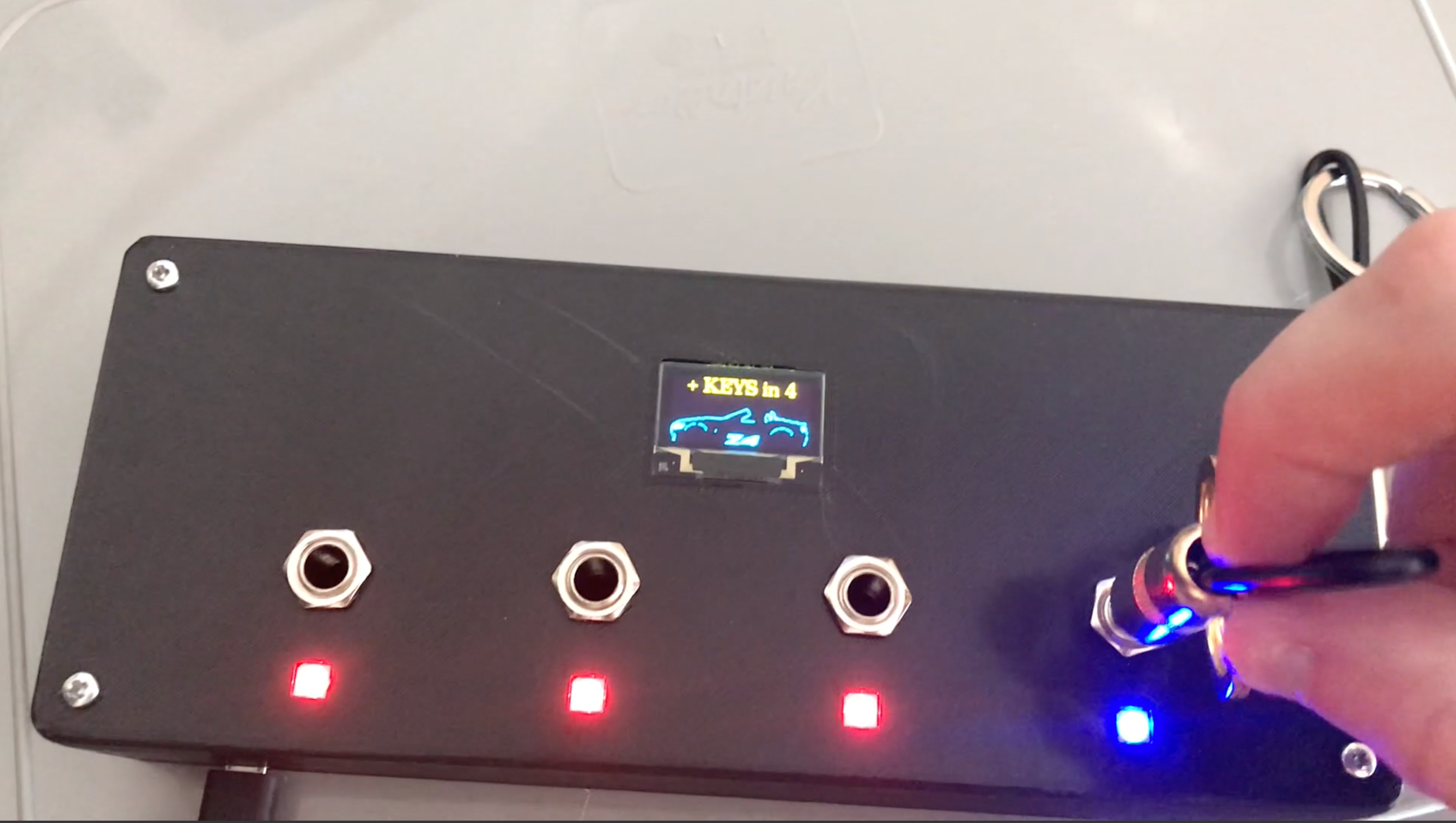 Arduino Guitar Jack Key Holder With Jack Recognition & OLED 7 Steps Instructables