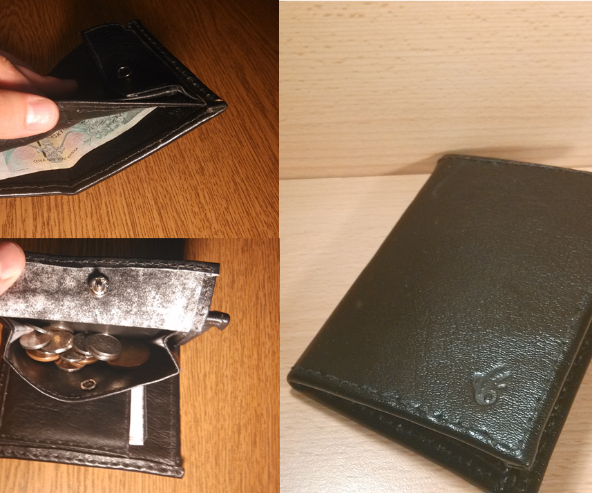 Custom Leather Wallet With Burned Logo