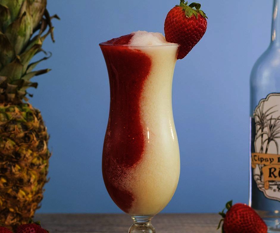 Making a Miami Vice Cocktail