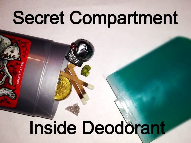Secret Deodorant Stick Compartment