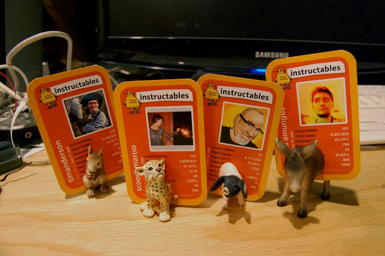 Magnetic Animal Photo Holders