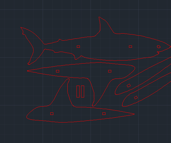 Laser Cut 3D Shark Puzzle
