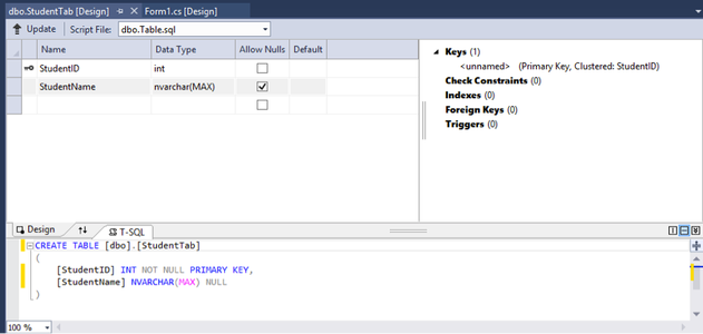 Create an SQL Database Using Visual Studio : 10 Steps - Instructables