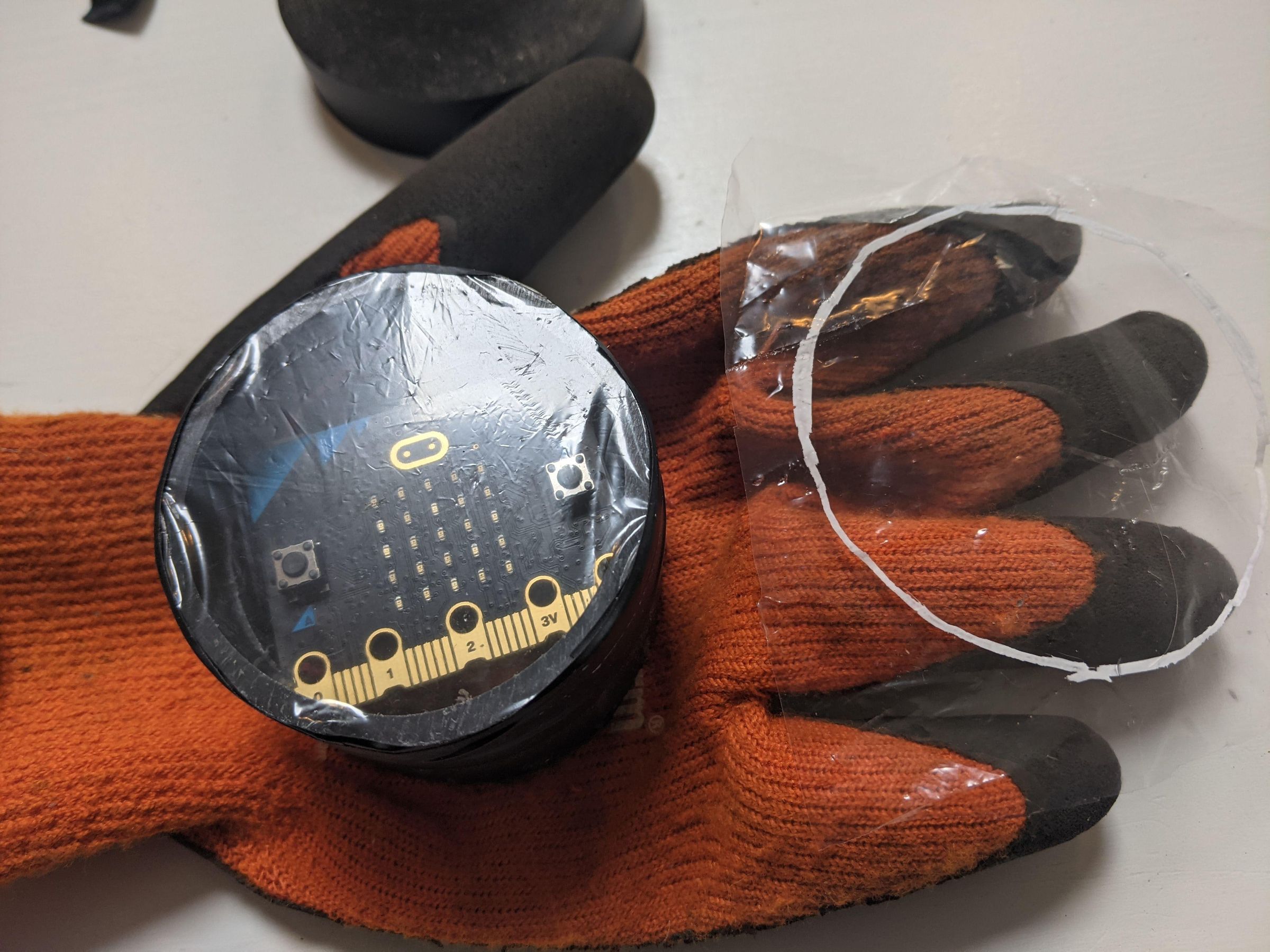 Microbit Bike Indicator Glove 4 Steps Instructables