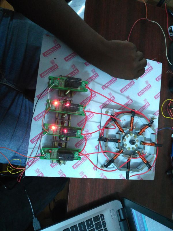 DIY - Self Made STEPPER MOTOR (electromagnetics) : 6 Steps (with ...