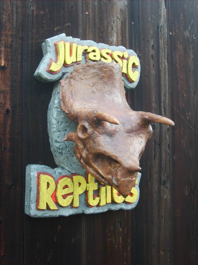 3D Triceratops Skull Sign