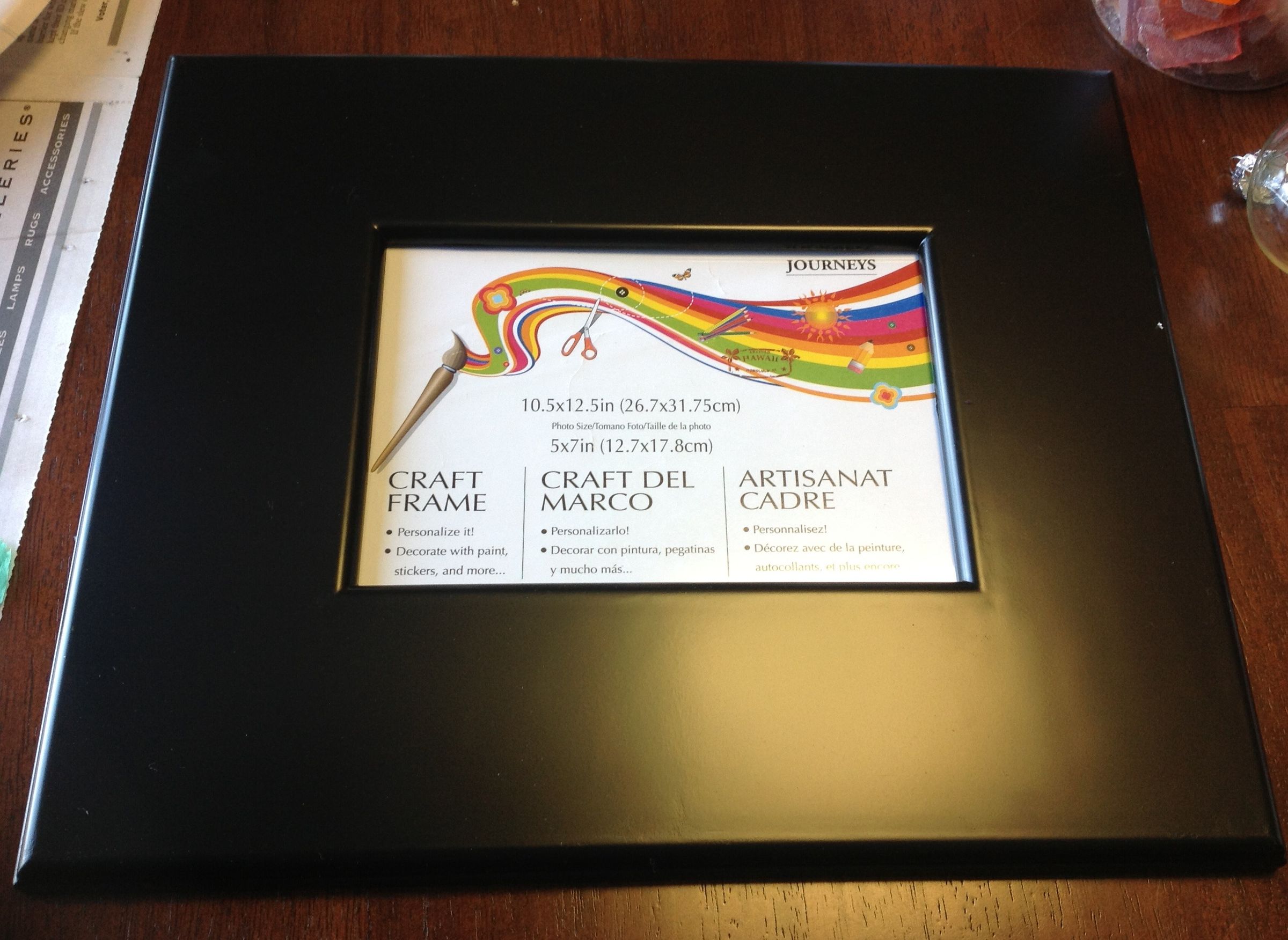 Recycled Newspaper Frame 4 Steps Instructables