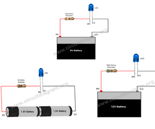 Simple Basic LED Circuit (How to Use LEDs)