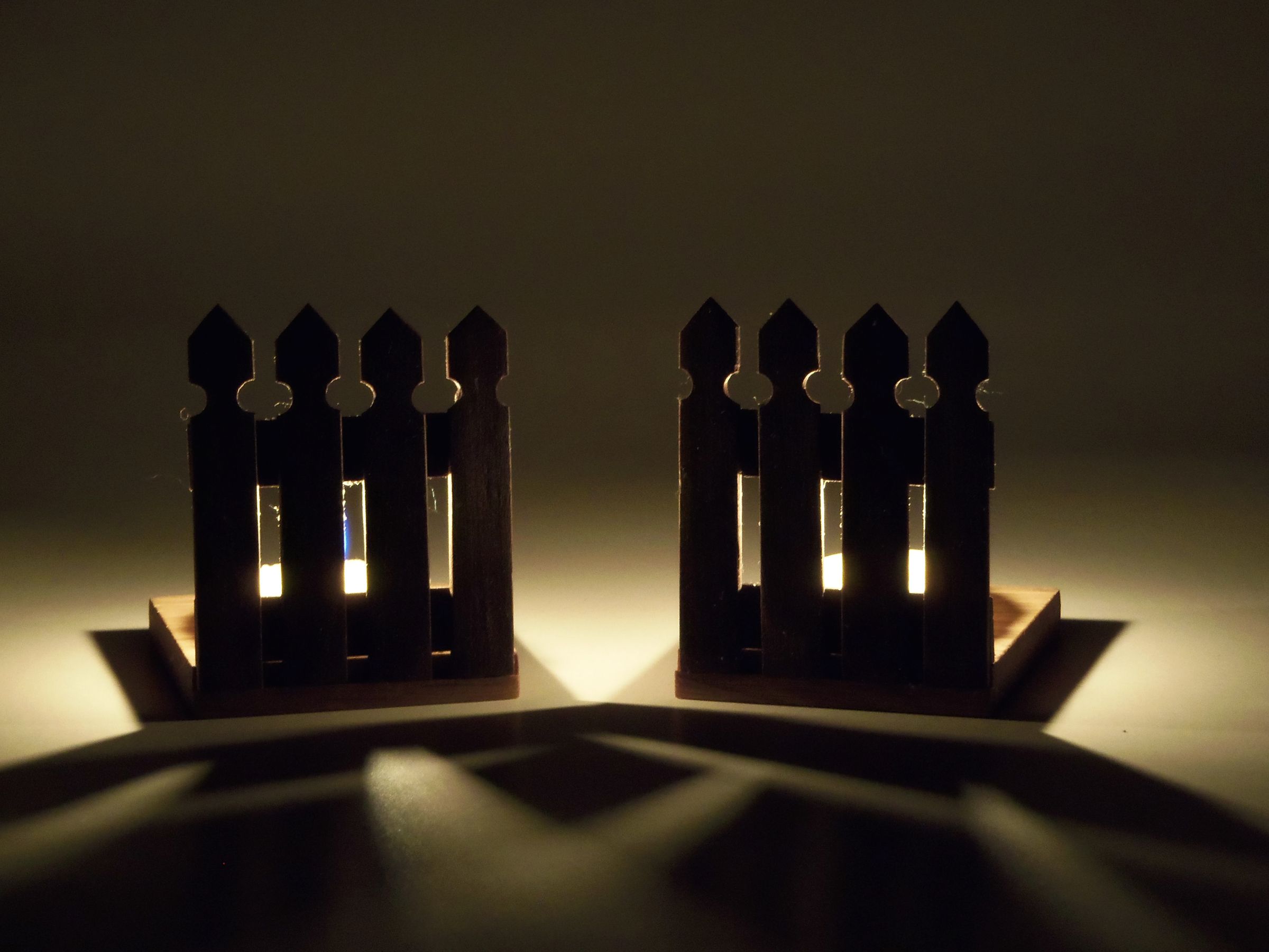 Picket Fence Tea Light Holders Instructables