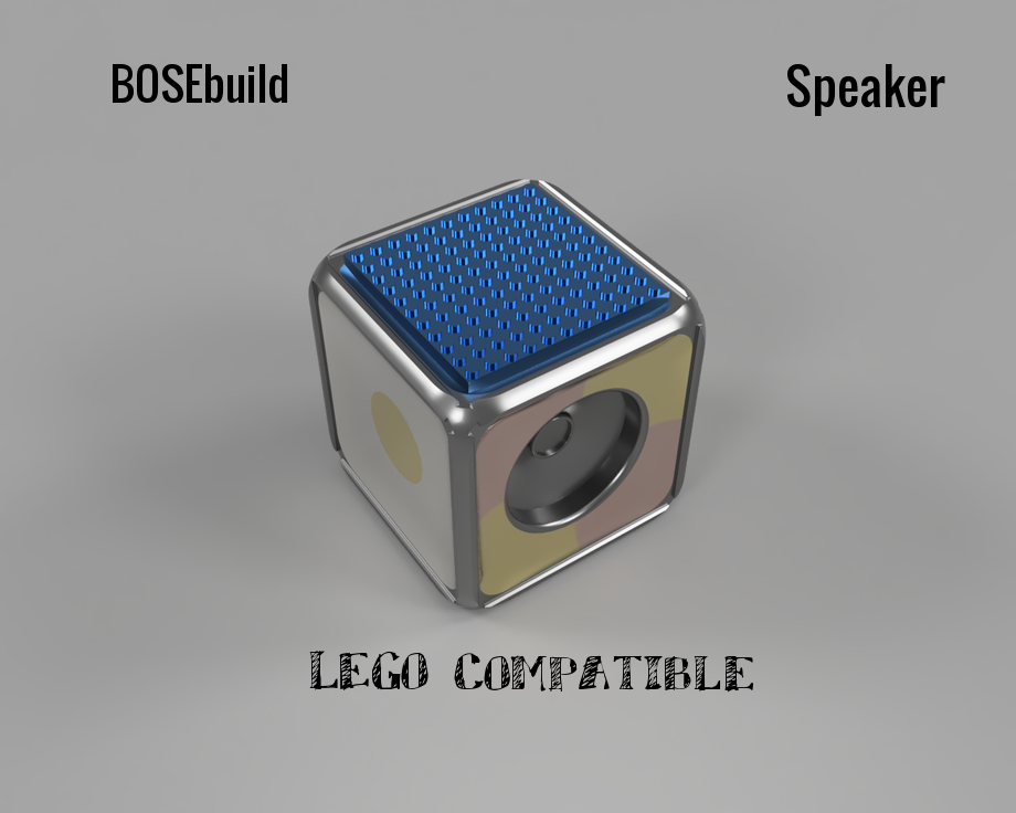 Lego Compatible BOSEbuild Speaker