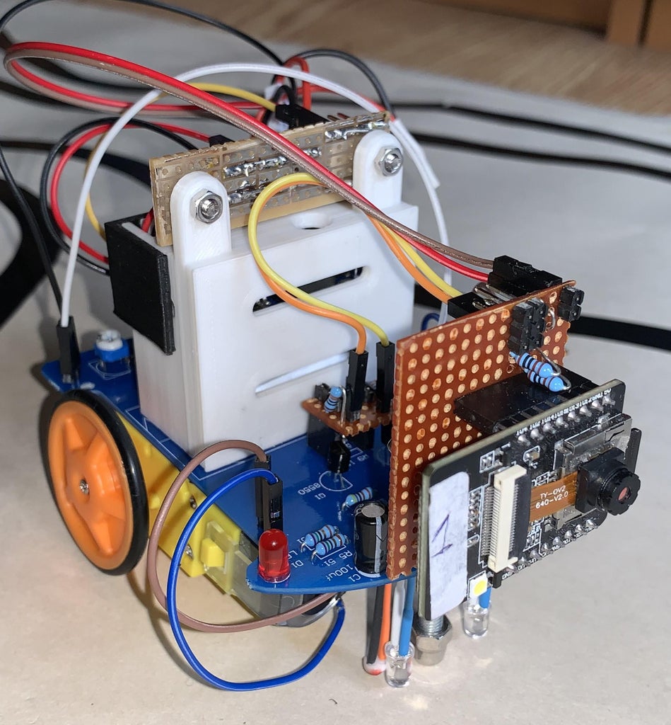 Line Follower With ESP32-CAM L0Cost Robot Controller for FPV : 22 Steps ...