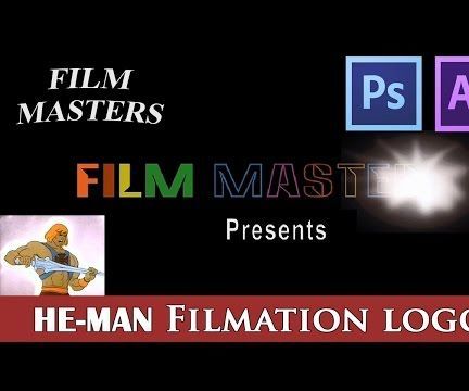 Make the Filmation HE-MAN Logo Using Adobe After Effects and Photoshop