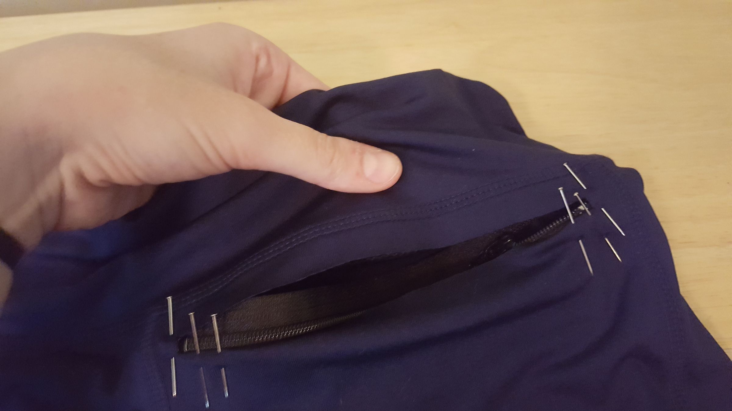 Zipper Pocket Underpants With Bottom Loading Zipper 16 Steps (with