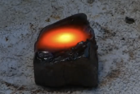 Fresnel Lens 3002ºF DIY Lava Obsidian FARMING
