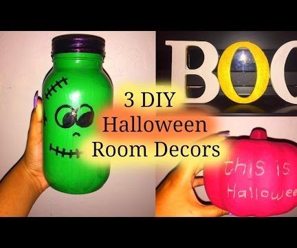 3 Halloween Room Decors