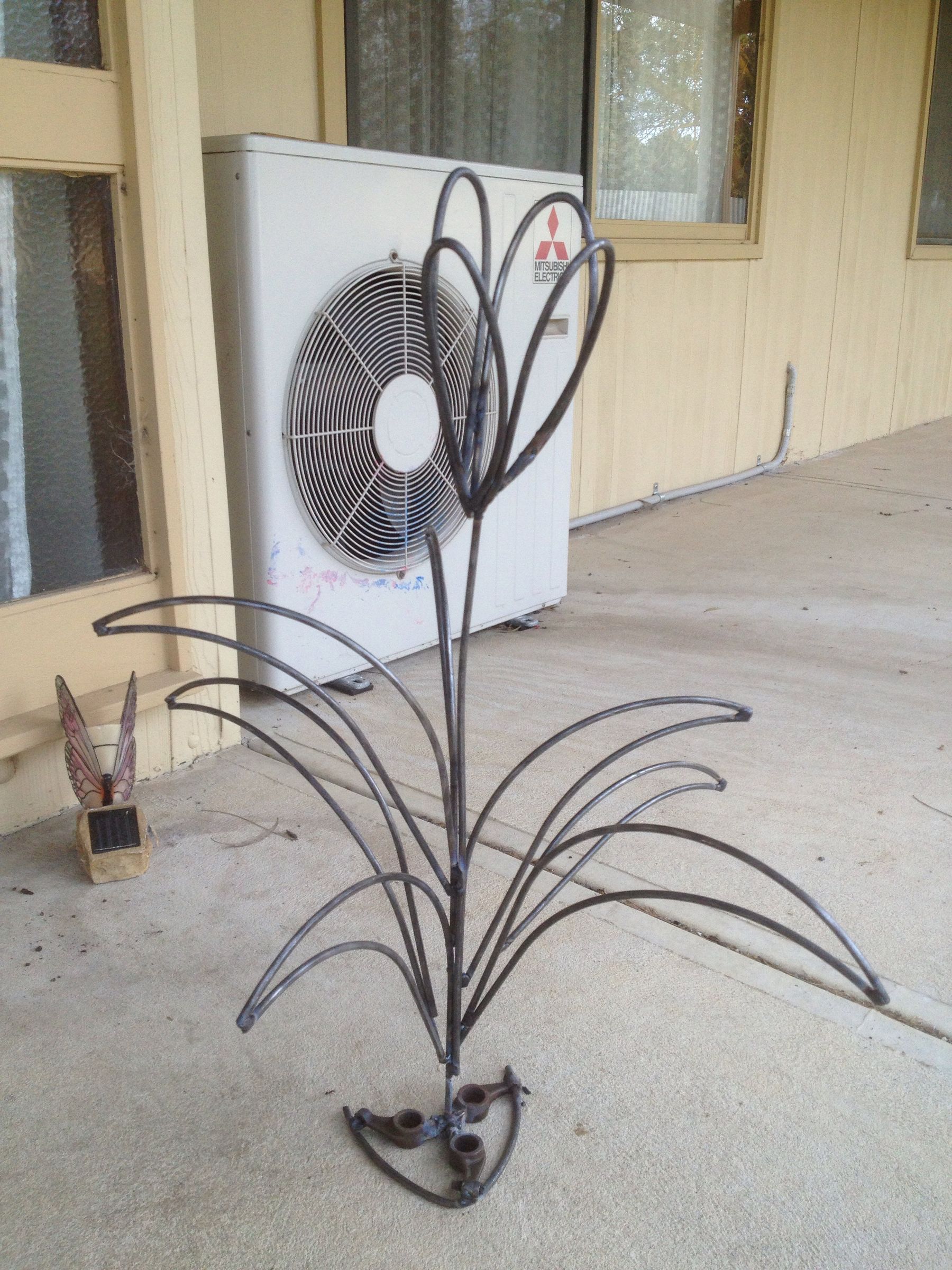 Scrap Metal Flower/plant