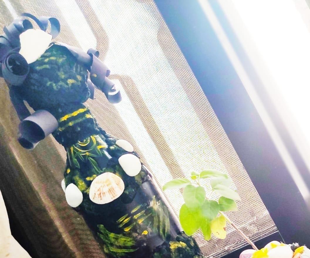 Shell Queen African Statue [DIY]