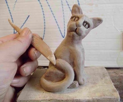 How to Sculpt a Cat in Clay
