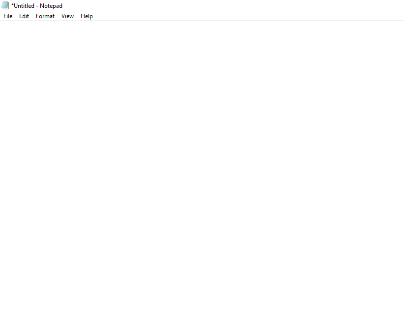 Fake Error Message
