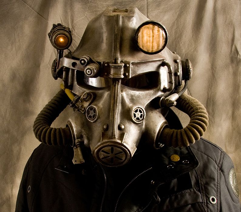 fallout 3 motorcycle helmet Desert Ranger Battle Wearable 3D Print of Fallout 3