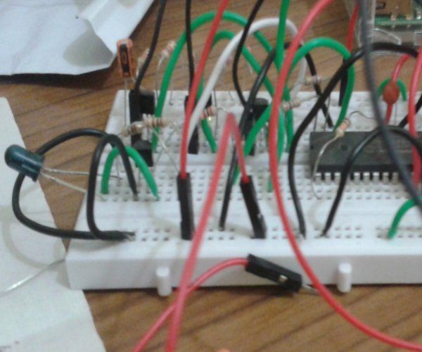 Tata sky remote using PIC