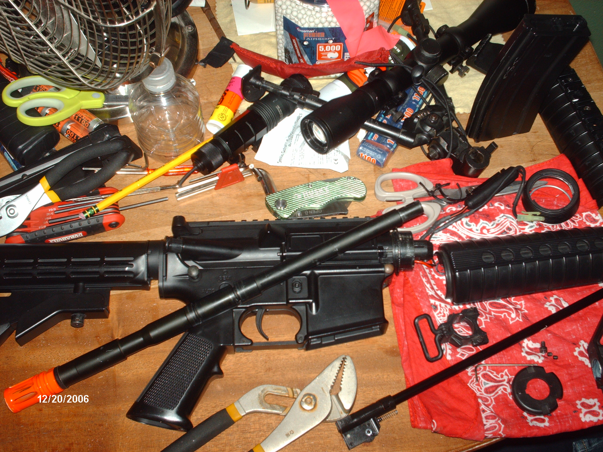 Dismantled Echo 1 M4