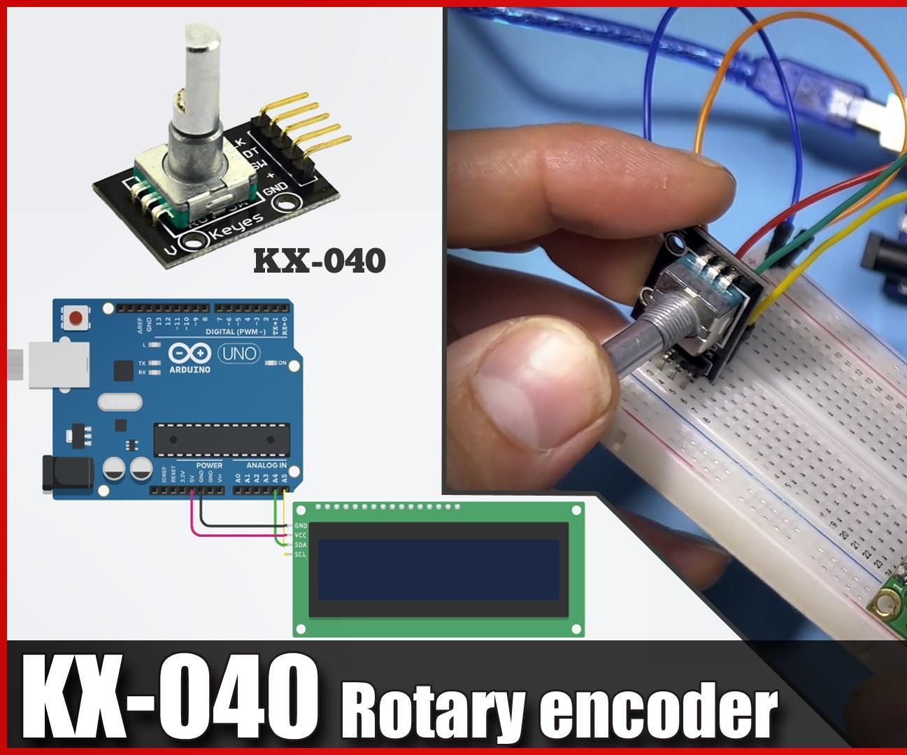 How to Connect KX-040 to Arduino Uno - Different Way! - Instructables