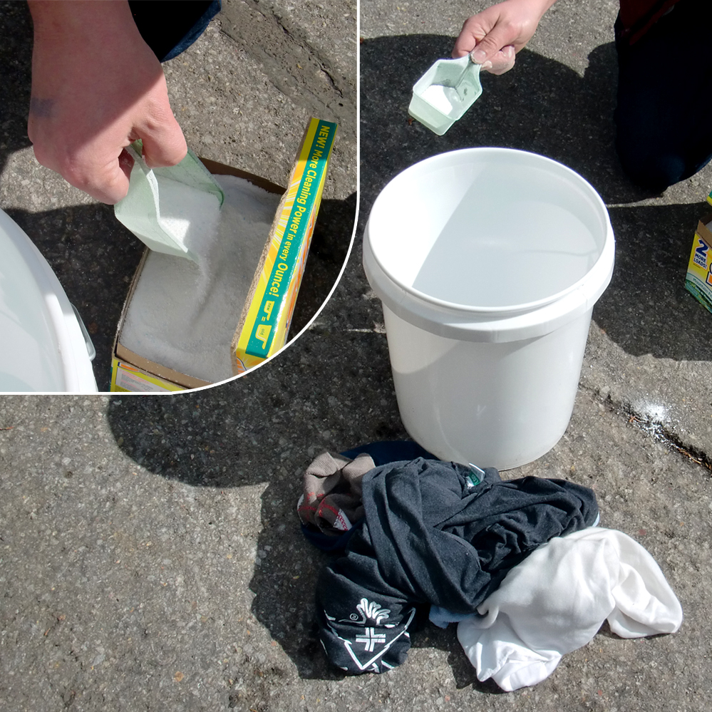 Road Trip Laundry - Steinbeck-style
