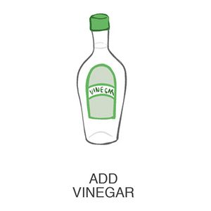 Add Vinegar