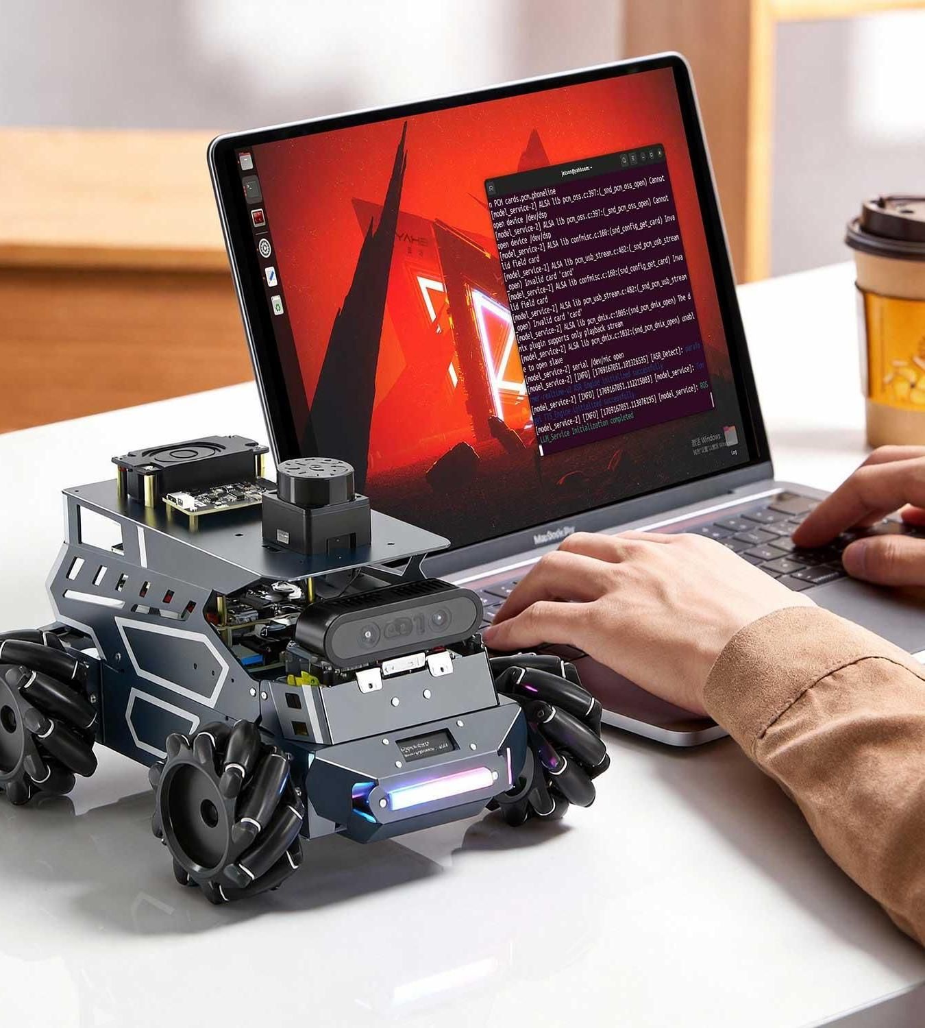 【Unboxing and Reviewing】--- ROSMASTER M3 AI Large Model ROS2 Robot With Mecanum Wheel