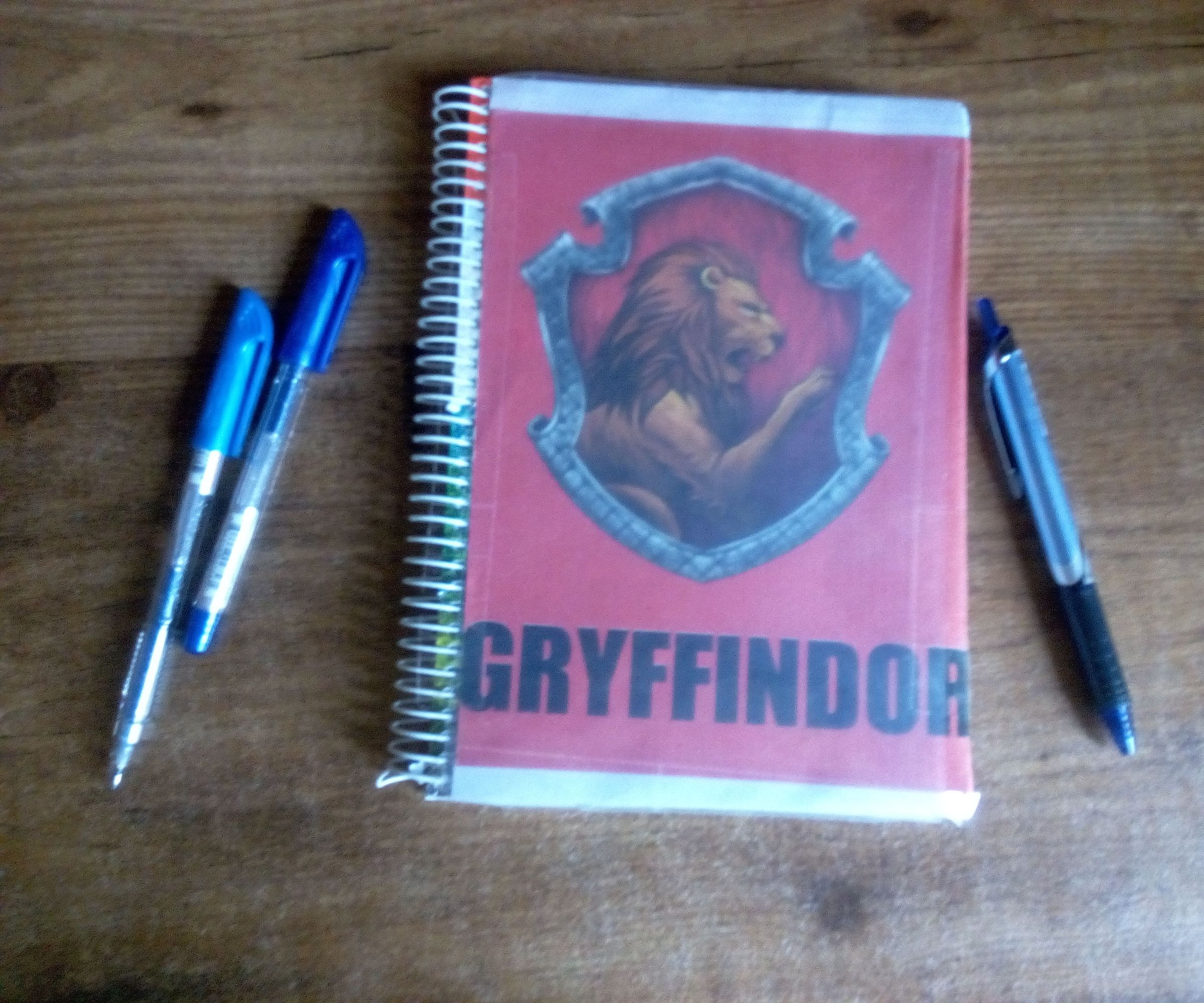 DIY Notebook Cover - Harry Potter Inspired