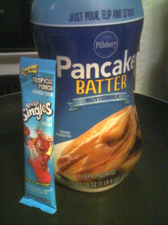 Kool-Aid Pancake Snacks - No Syrup Required!