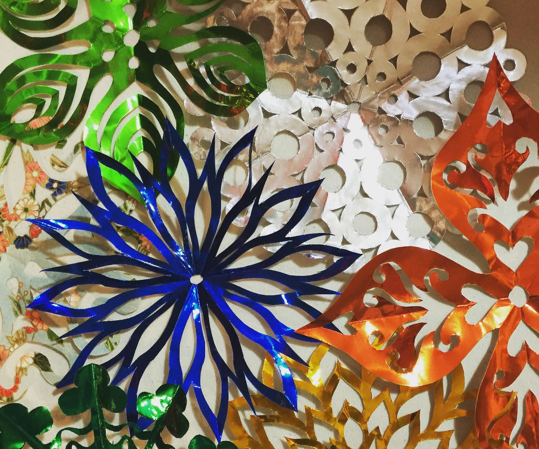 Origami Snow Storm