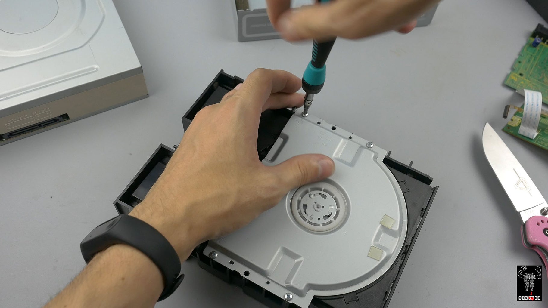 Taking Apart the DVD Drives