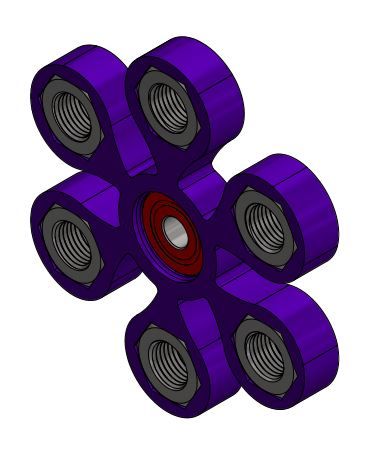 Hex Nut Fidget Spinner