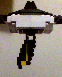 Lego GLaDOS Figure (to Scale) : 4 Steps - Instructables