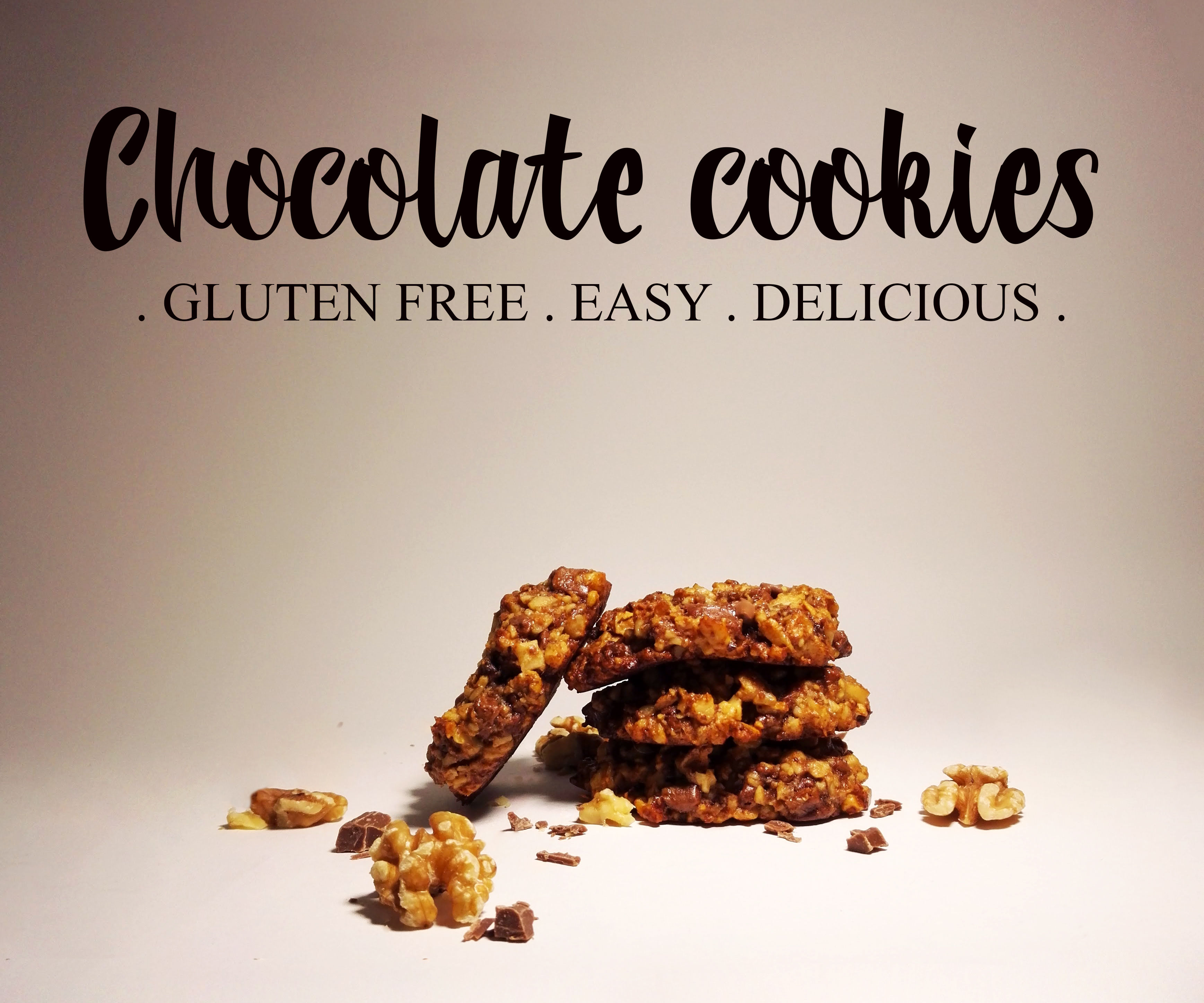 Walnut Chocolate Date Cookies