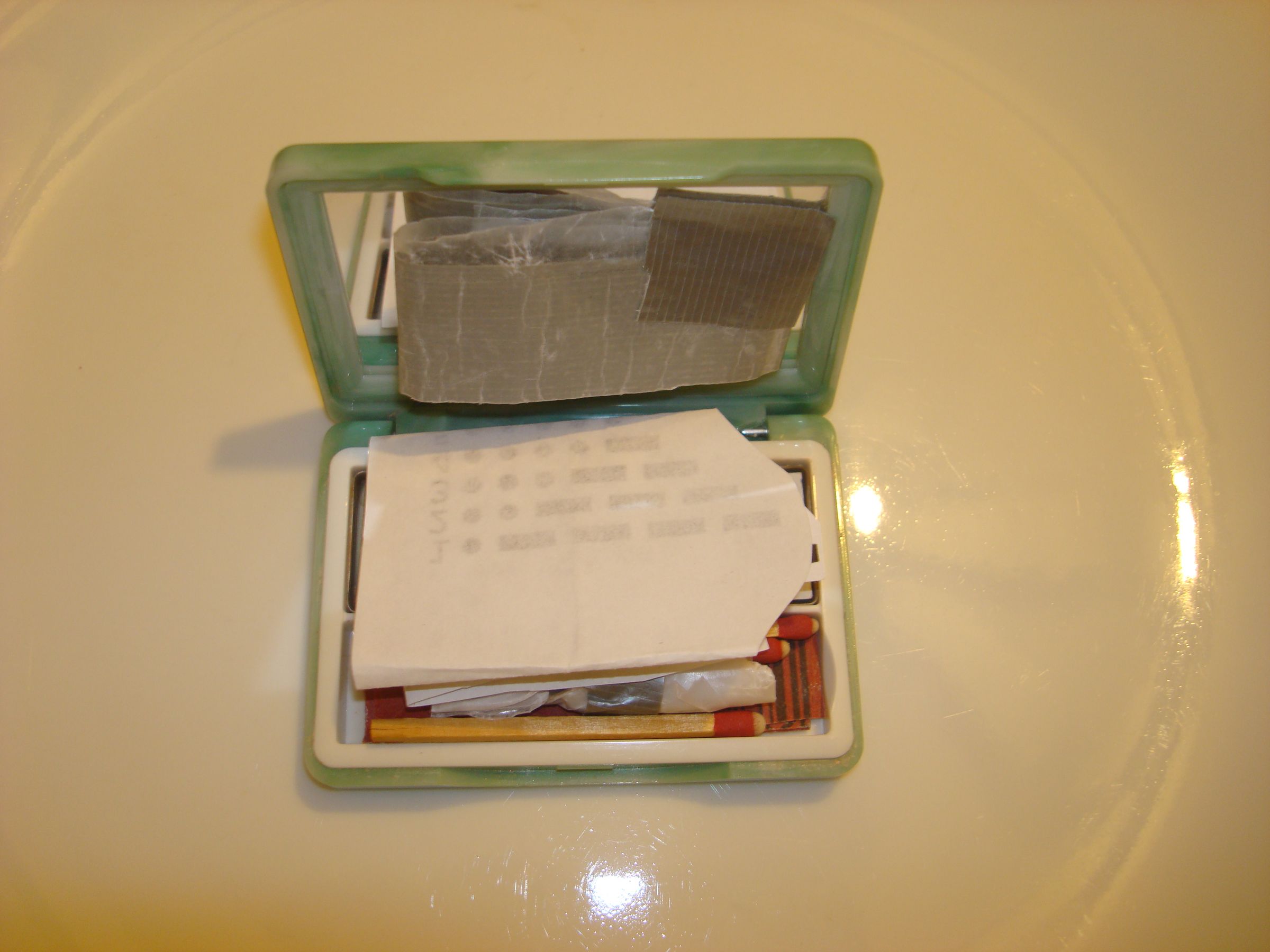 Emergency Kit With Morse Code