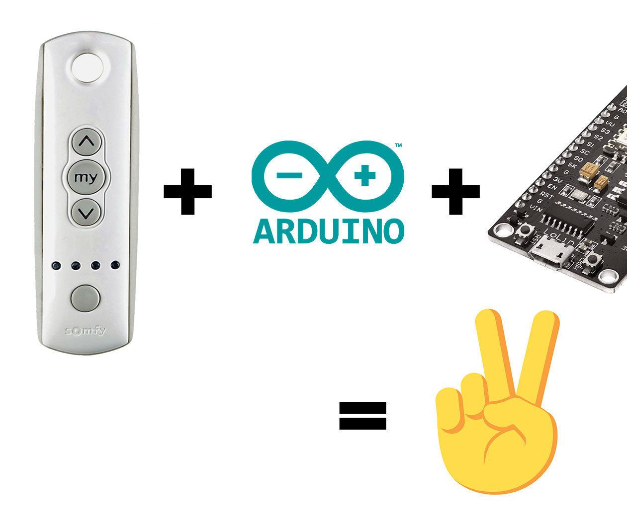 Comment Connecter Votre Télécommande SOMFY À Alexa Avec Un ESP8266 Pour Contrôler Vos Volets À La Voix ?