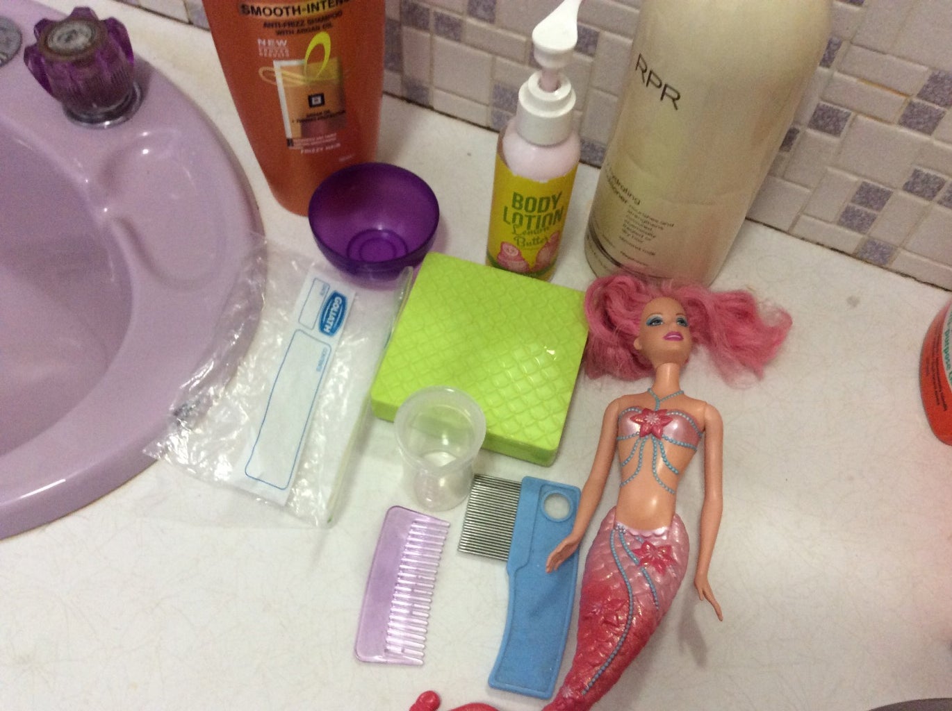 Barbie doll hair repair Clearance