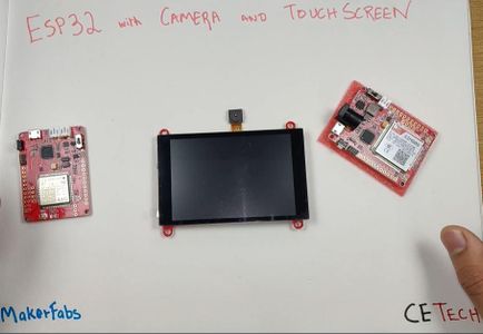 ESP32 Touchscreen Camera | ESP32 Gaming| DIY Digital Camera 