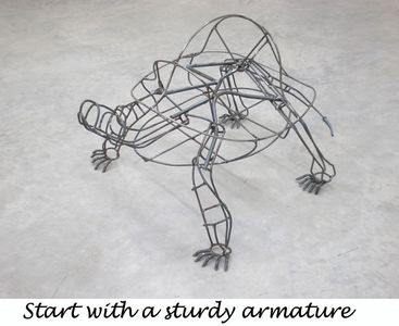 Weld Up a Strong and Sturdy Armature. 