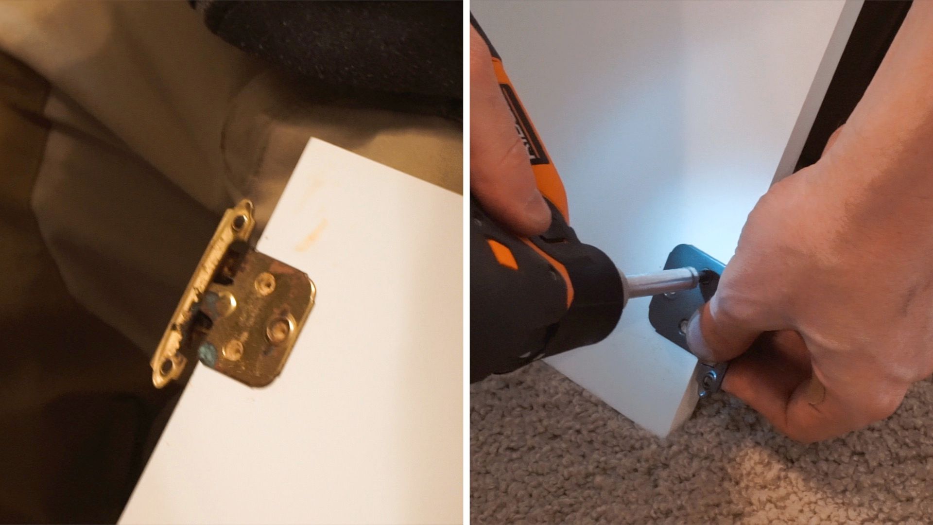 Refinish Brass Hardware Yourself // Powder Coating Project 4 Steps