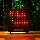 GurgleApps Word Clock Assembly With an Ambient Light Sensor